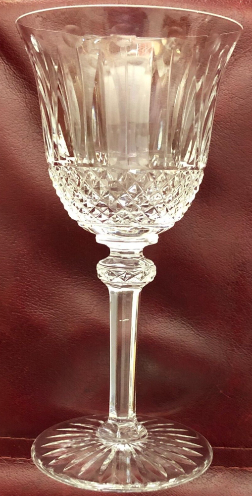 Lovely St Louis Tommy Clear Burgundy Wine Glass (12 available)