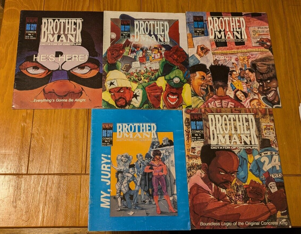Brotherman #1 Big City Comics 1-5 Brother Man