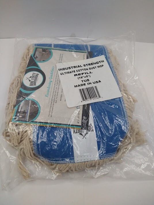 Industrial-Strength Cotton Floor Dust Mop by Nine Forty