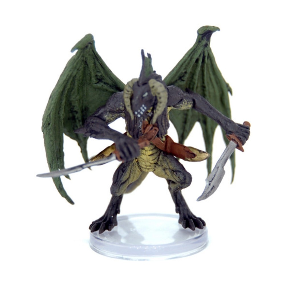 WizKids D&D Mini Black Abishai NM-image