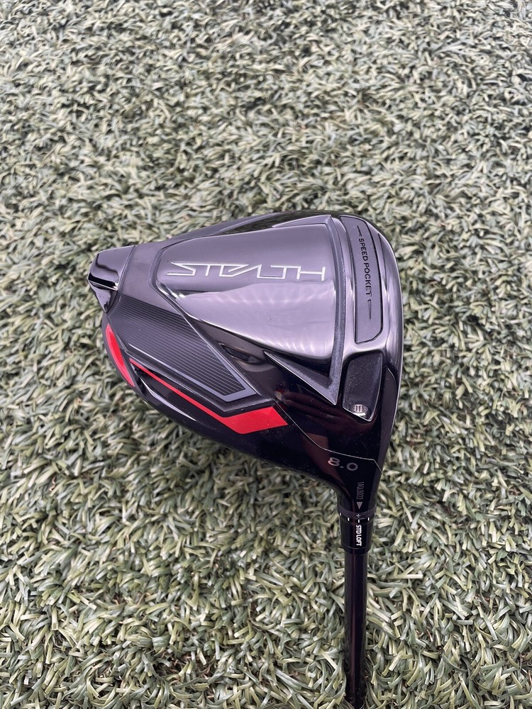 TaylorMade Stealth 8.0* Driver, EvenFlow Riptide Stiff Flex