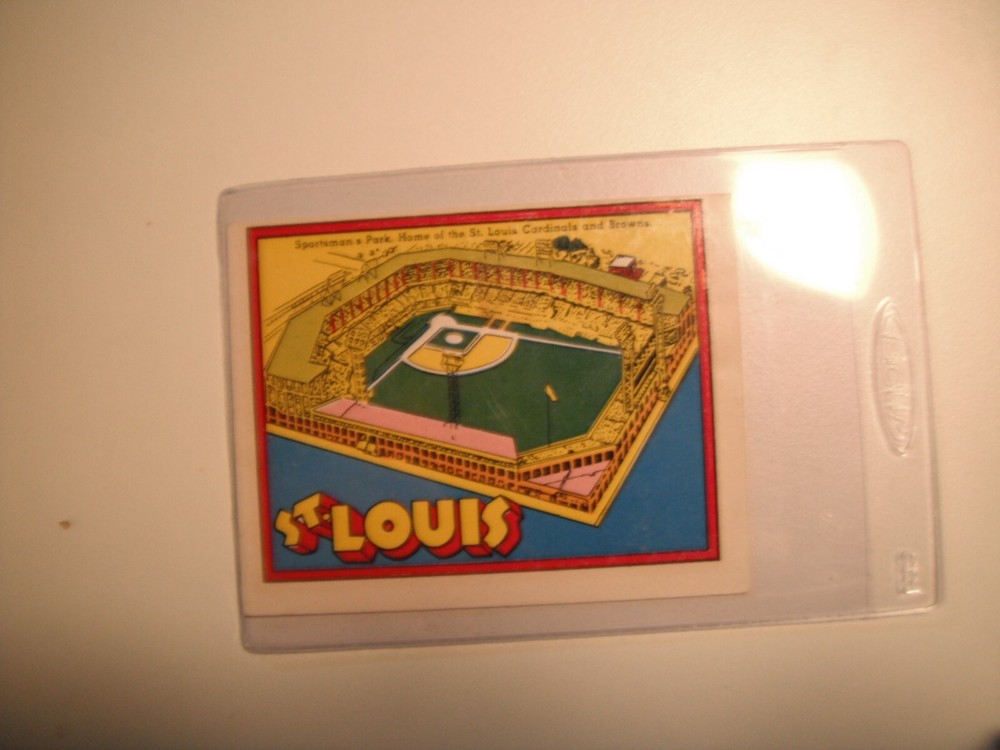 Sportsman's Park Home of the Browns & Cardinals St Louis Missouri Auto Sticker