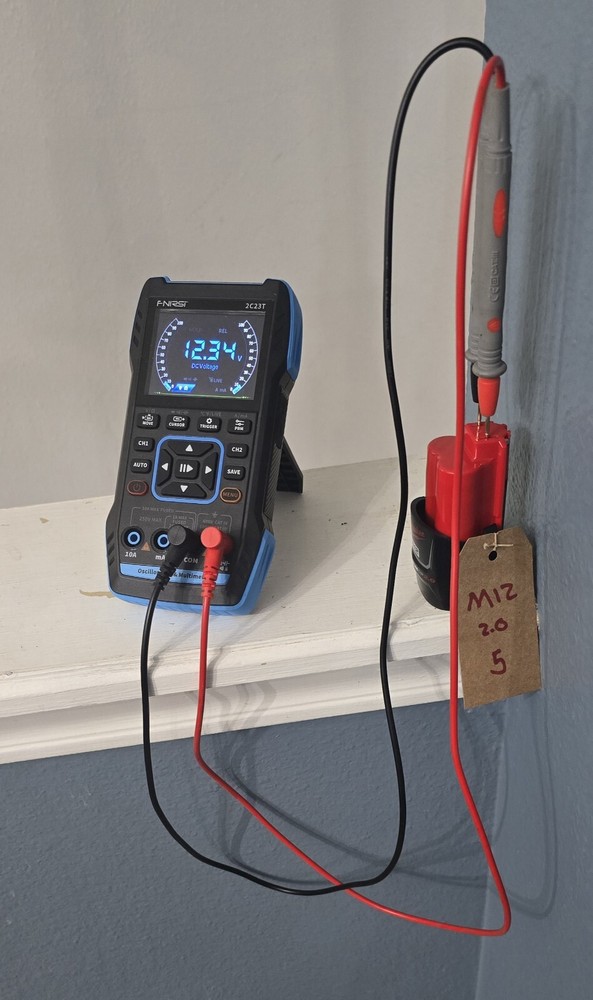 Milwaukee M12 Lithium-Ion 2.0 Battery - Red (48-11-2420)