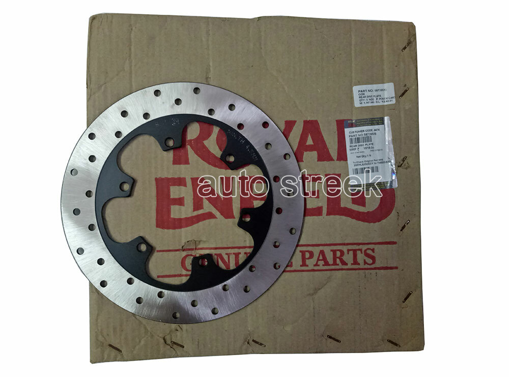 Genuine Royal Enfield Twins GT Continental 650 cc Rear Brake Disc