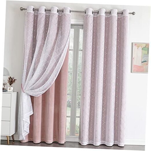 4 Piece Curtains Set Mix and Match Moroccan 52