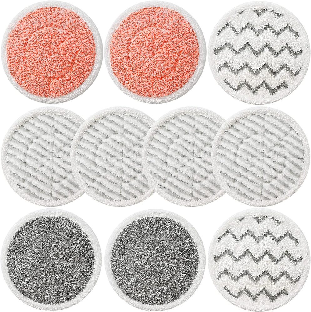 10 Pack Upgraded S7001 Pads Replacement Steam Mop Pads for Shark S7001 S8201 S72