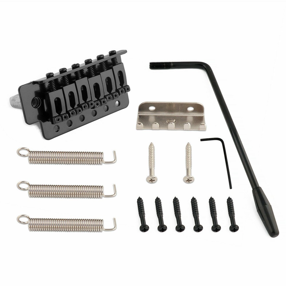Metallor 6 String Guitar Bridge Tremolo Bridge for Fender Strat Electric Guitar