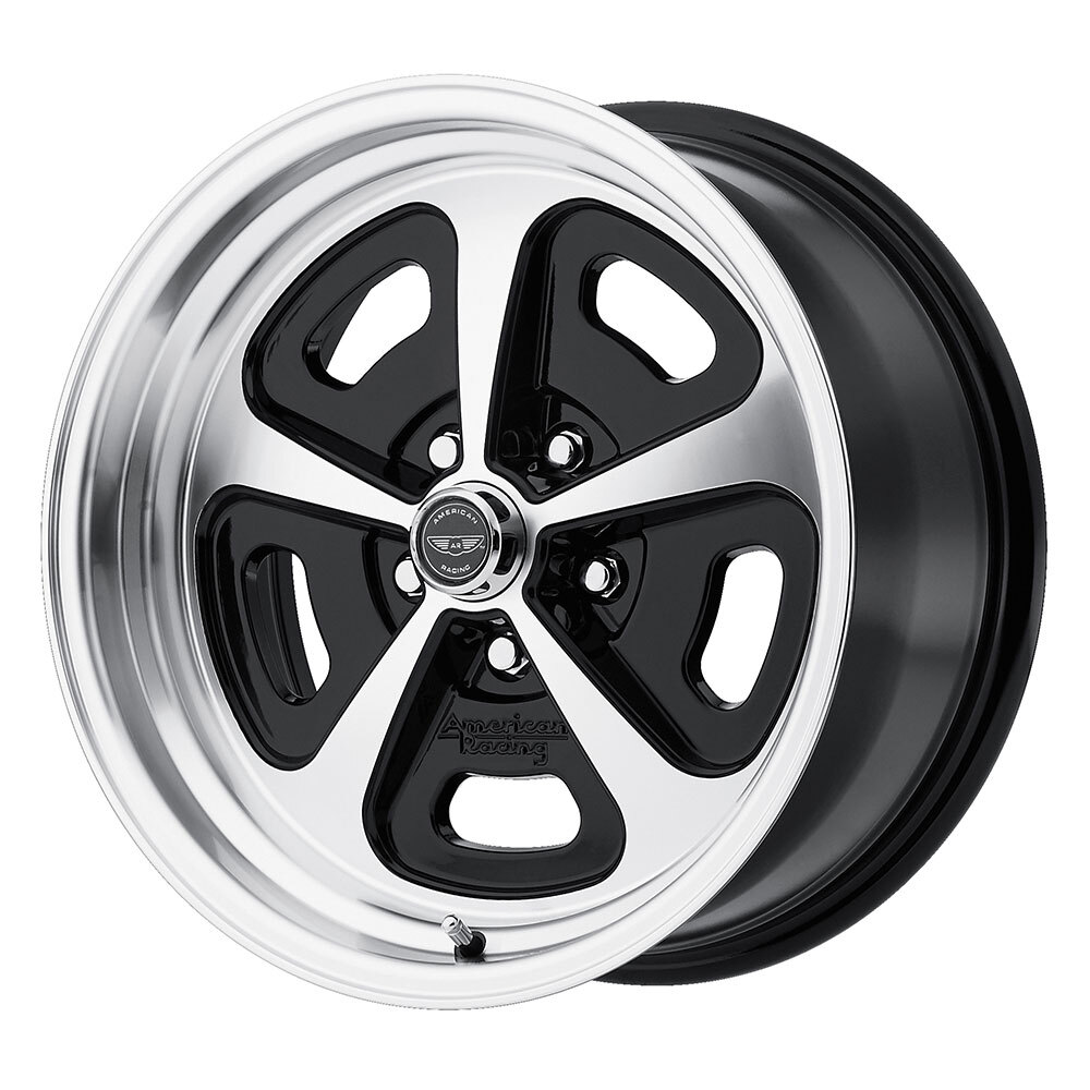 AMERICAN RACING VN501 500 MONO CAST 15X8 5X114.3 ET0 Gloss Black Mach (Qty of 1)