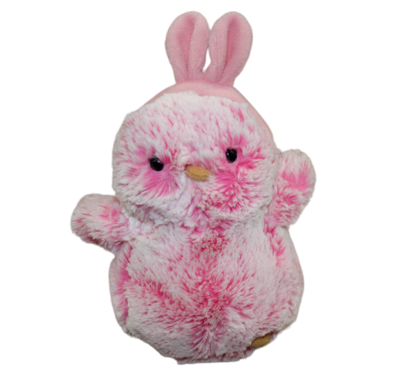 Aurora Pink Easter Bunny Ears Chick Plush Stuffed Animal Bird Girls Toy 2017 5