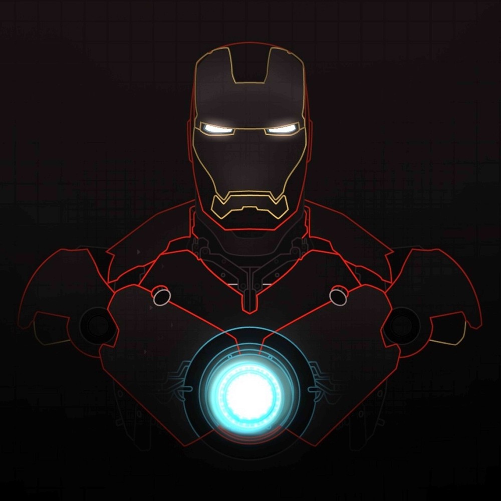 Iron Man Poster Wall Art Home Decor Photo Prints 16x16, 20x20, 24x24