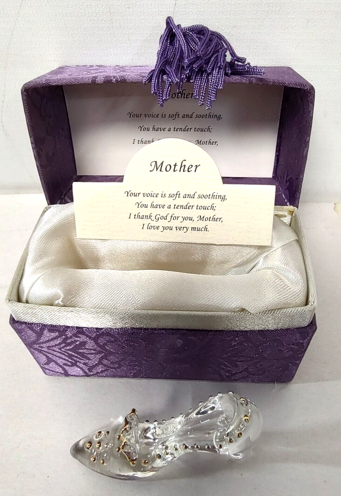 About Face Designs - Elegant Shoe-Messengers Mother's Day #183701 Crystal in Box-image