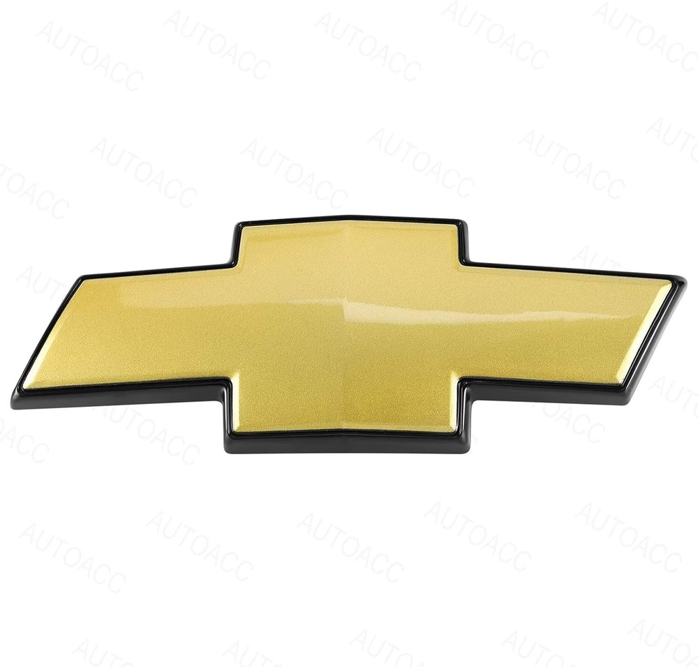 New Front Grille Emblem Gold Bow Tie for Chevrolet Avalanche Tahoe Suburban