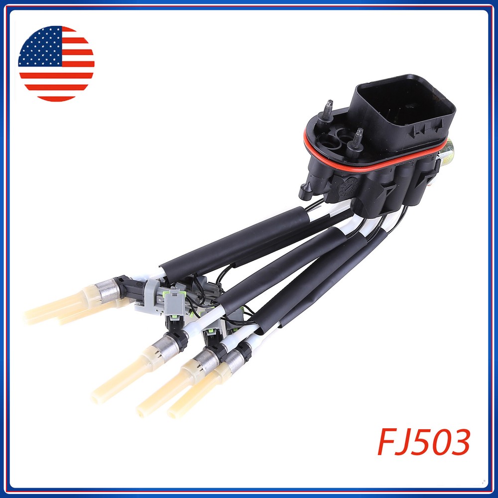 Spider Fuel Injectors w/ Fuel Return Line for Chevy Silverado GMC Sierra V6 4.3L