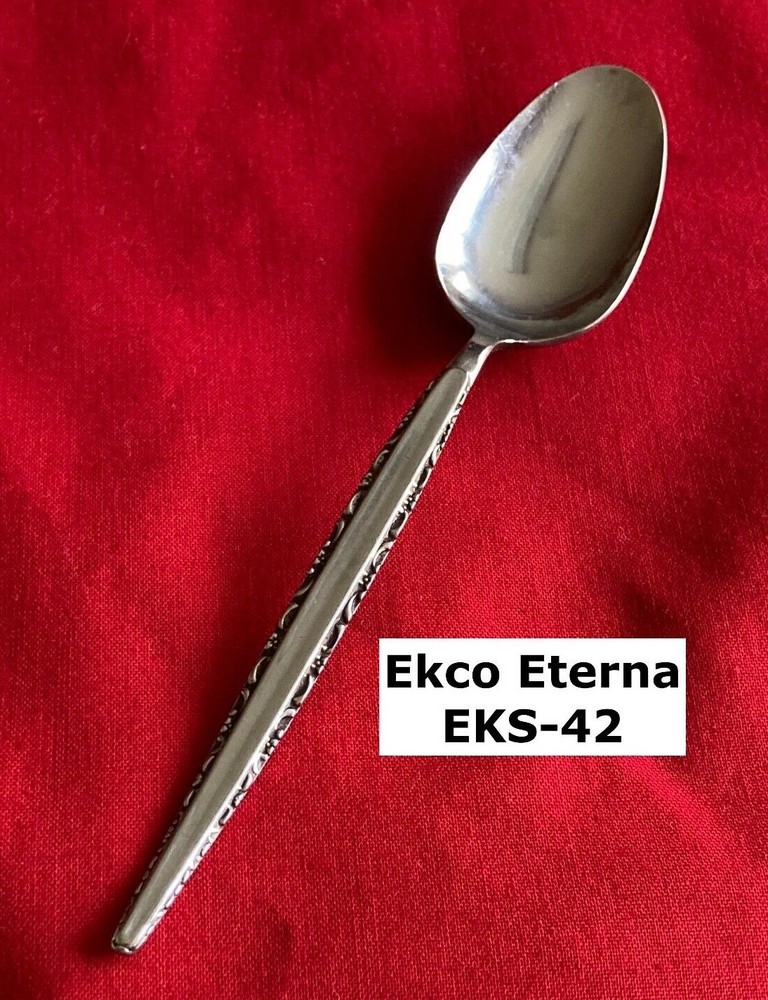 Ekco Eterna EKS-42 Steel Teaspoon 6 1/4