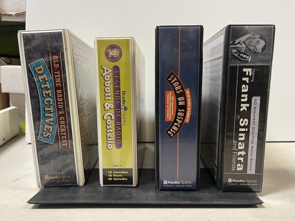 Radio Spirits Tapes Lot/ Stars on Suspense, Legends of Radio Abbott & Costello-image