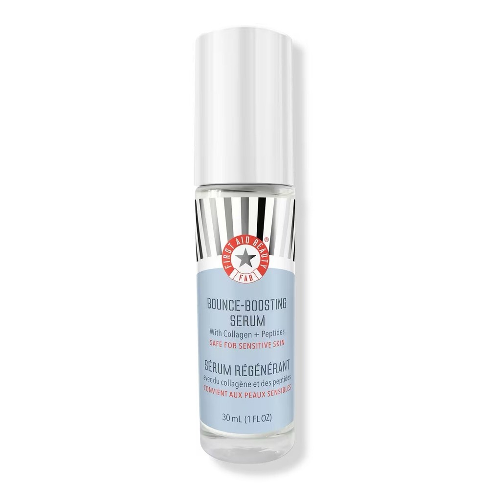 NEW First Aid Beauty Bounce Boosting Serum with Collagen Peptides 1 oz 30 ml