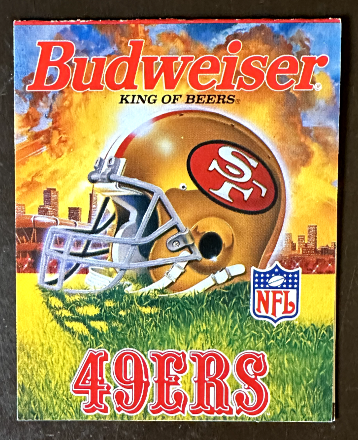 San Francisco 49ers 1992 NFL pocket schedule