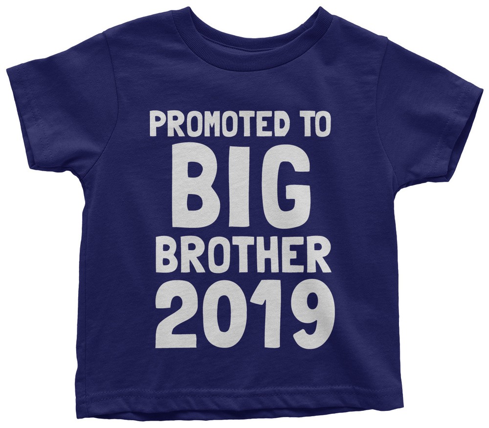 Promoted To Big Brother 2019 Toddler T-Shirt Expecting Baby Gift