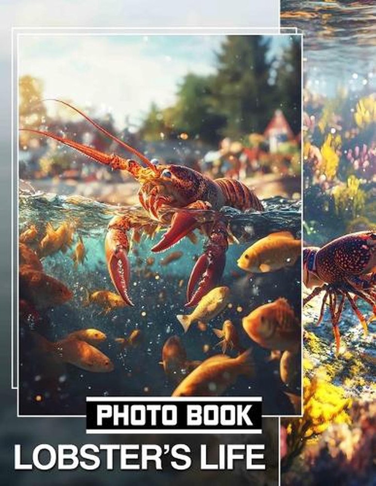 Lobster's Life Photo Book: Explore The Vibrant Undersea World Through 40 Stunnin