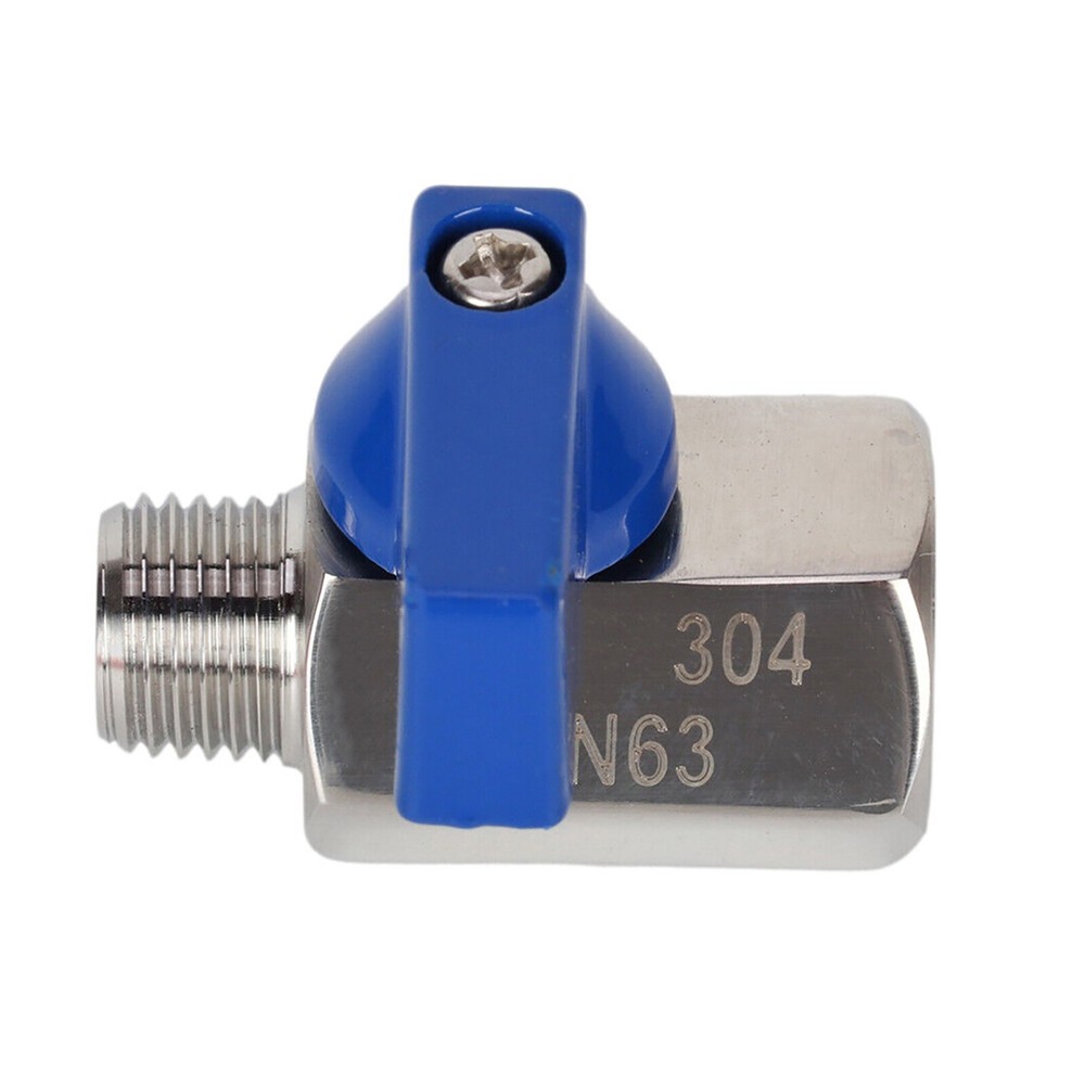 Steel Mini Ball Valve Shut-Off Valve Part With 1/4