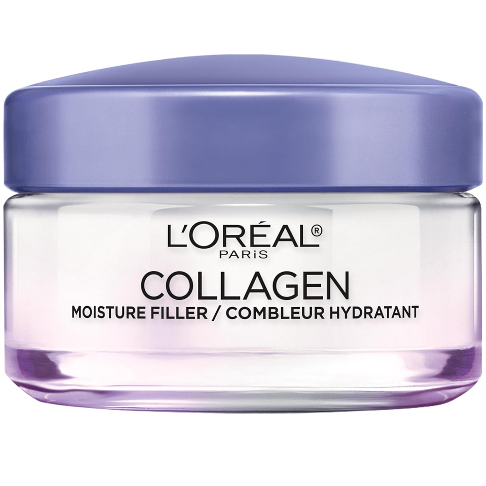 L’Oréal Paris Collagen Daily Face Moisturizer, Reduce Wrinkles, Face Cream 1.7Oz