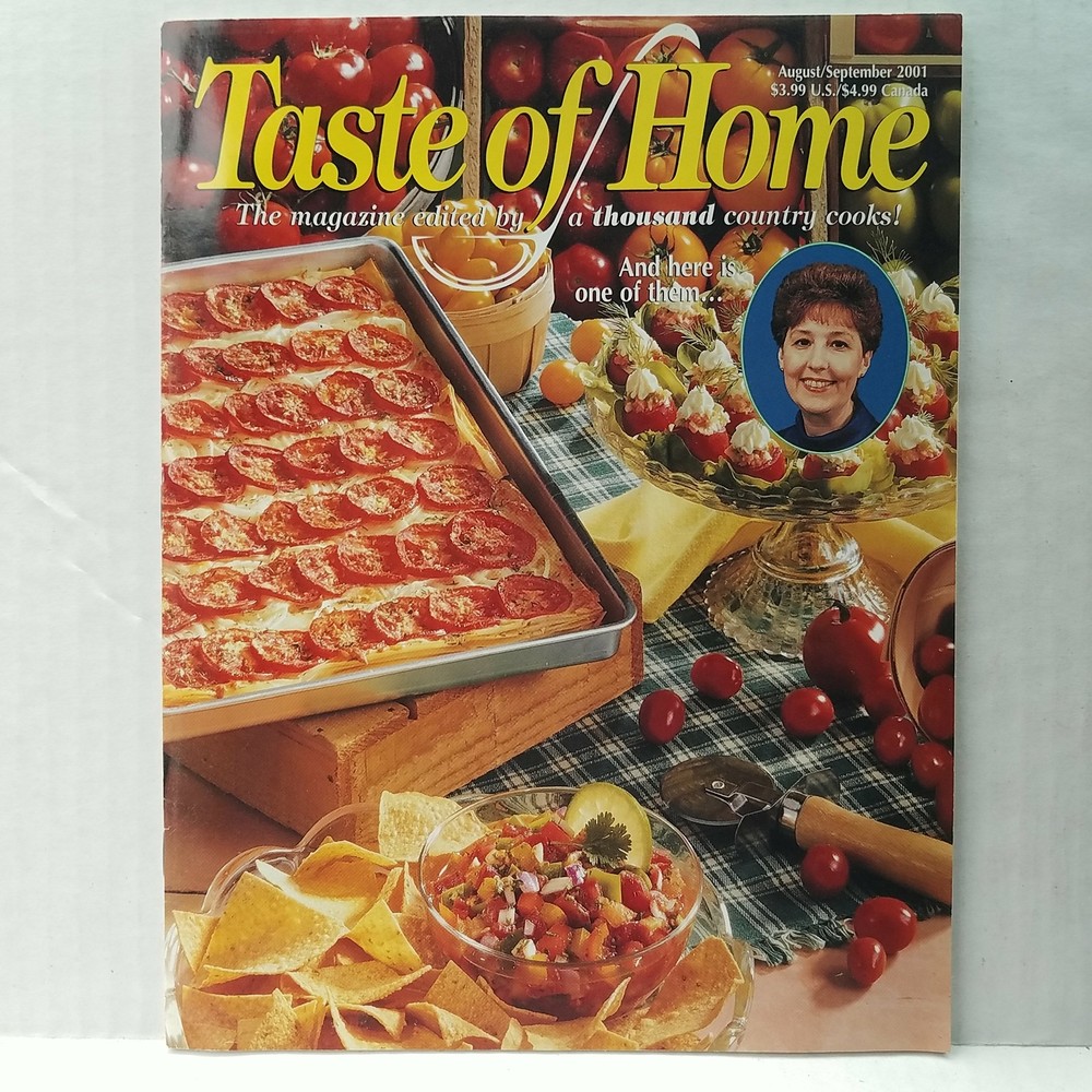 Taste Of Home August/September 2001 By A Thousand Country Cooks!-image
