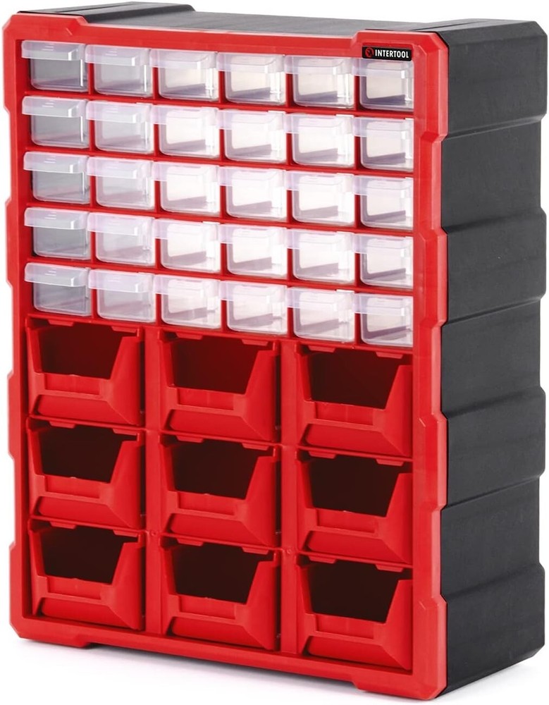 Hardware and Craft Storage Organizer Cabinet 39 Compartment Drawers and Bins