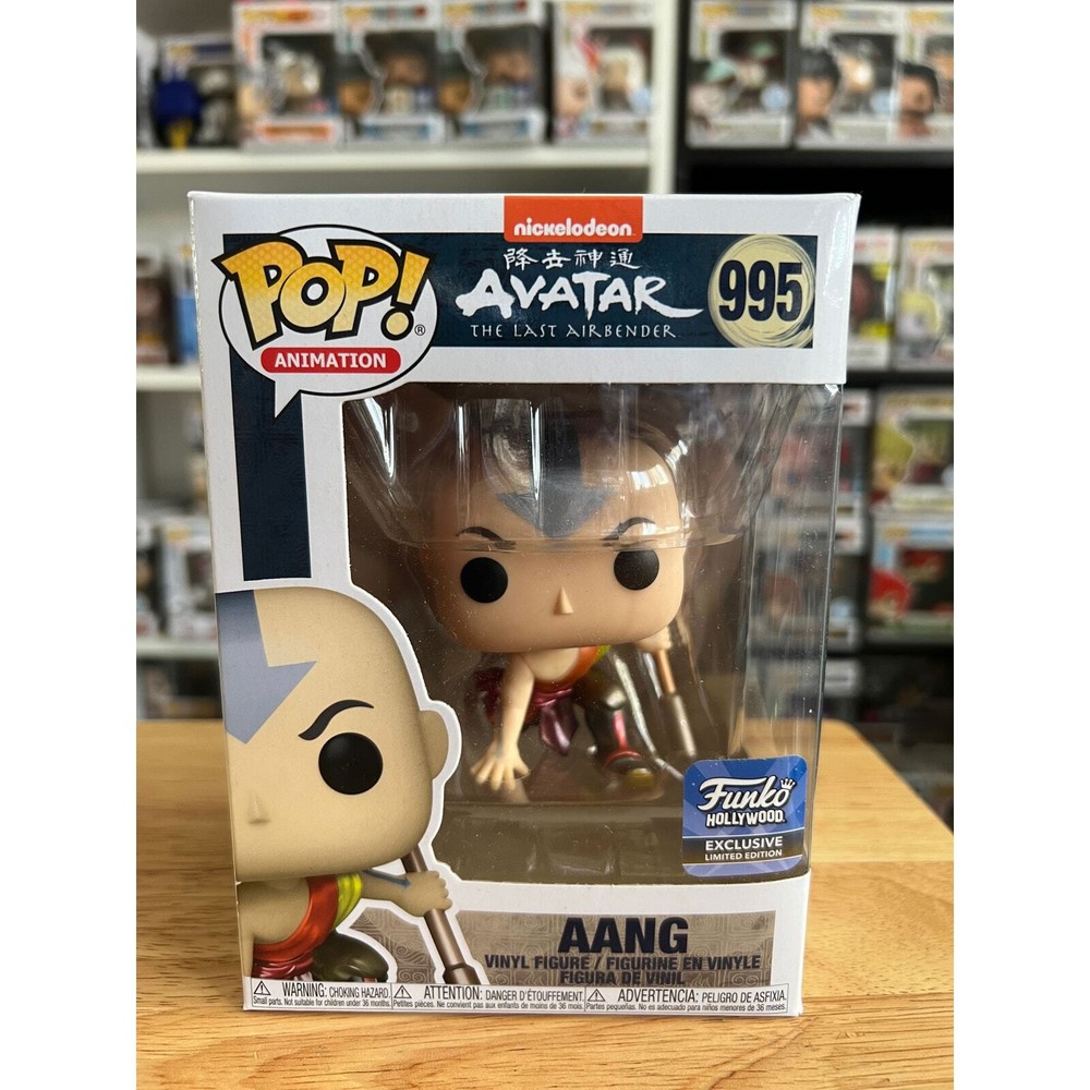 VAULTED LIMITED EDITION Metallic AANG Funko Pop Avatar The Last Airbender #995-image