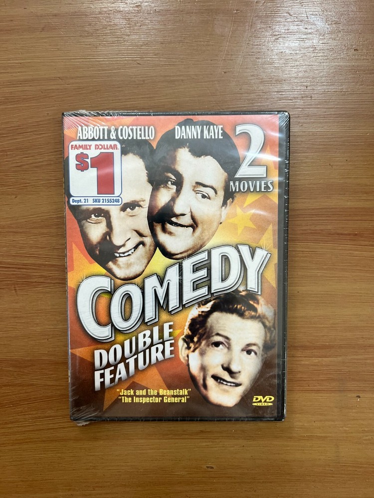 Abbott & Costello Danny Kaye Jack and the beanstalk the inspector general DVD-image