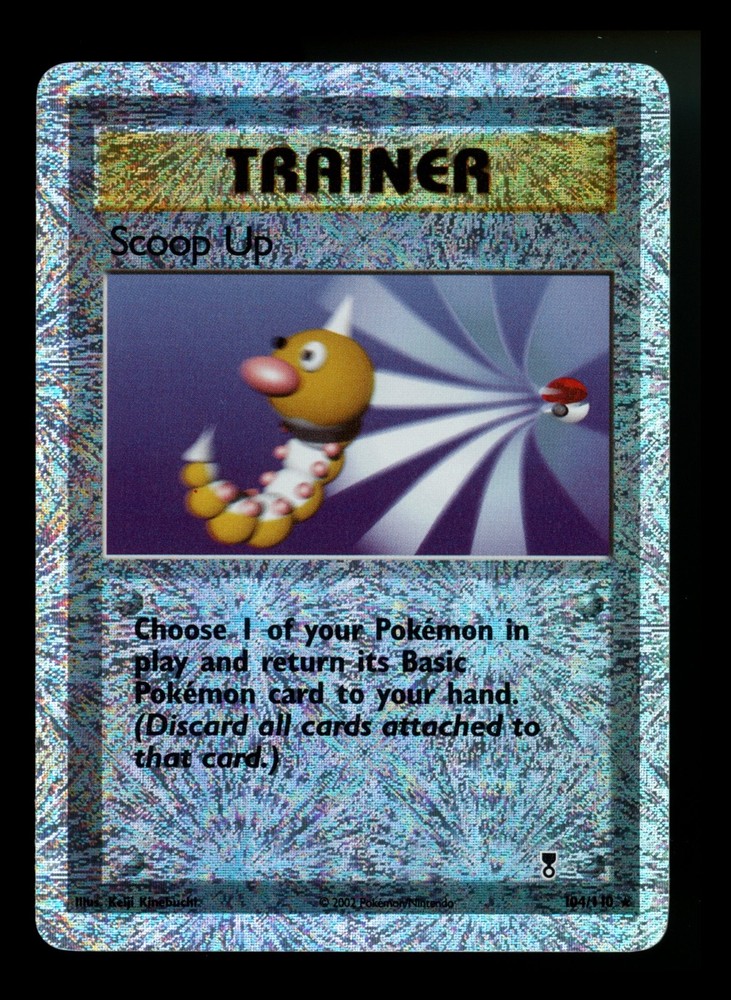 Scoop Up 104/110 Legendary Collection 2002 Reverse Holo Pokémon Card TCG