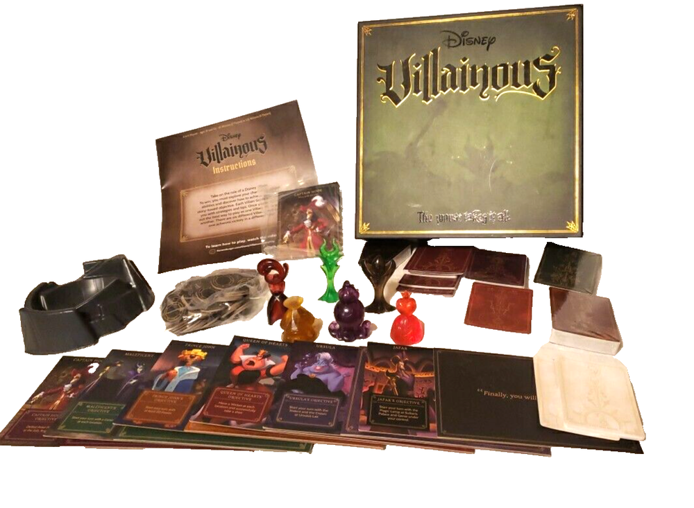 Ravensburger Disney Villainous Game Complete Strategy Board  for Age 10 & Up