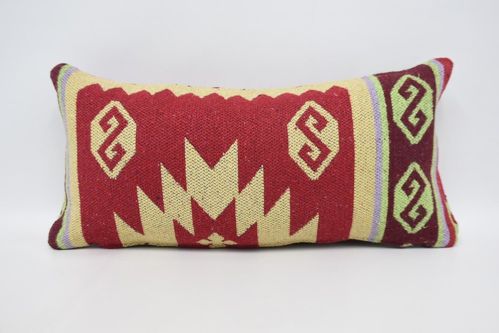 Designer Pillows, Turkish Pillow, Kilim Pillow Cover, 12