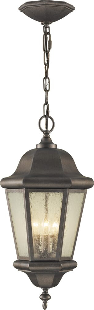 Feiss OL5911CB Martinsville Outdoor Hanging Lantern - Classic Black Finish