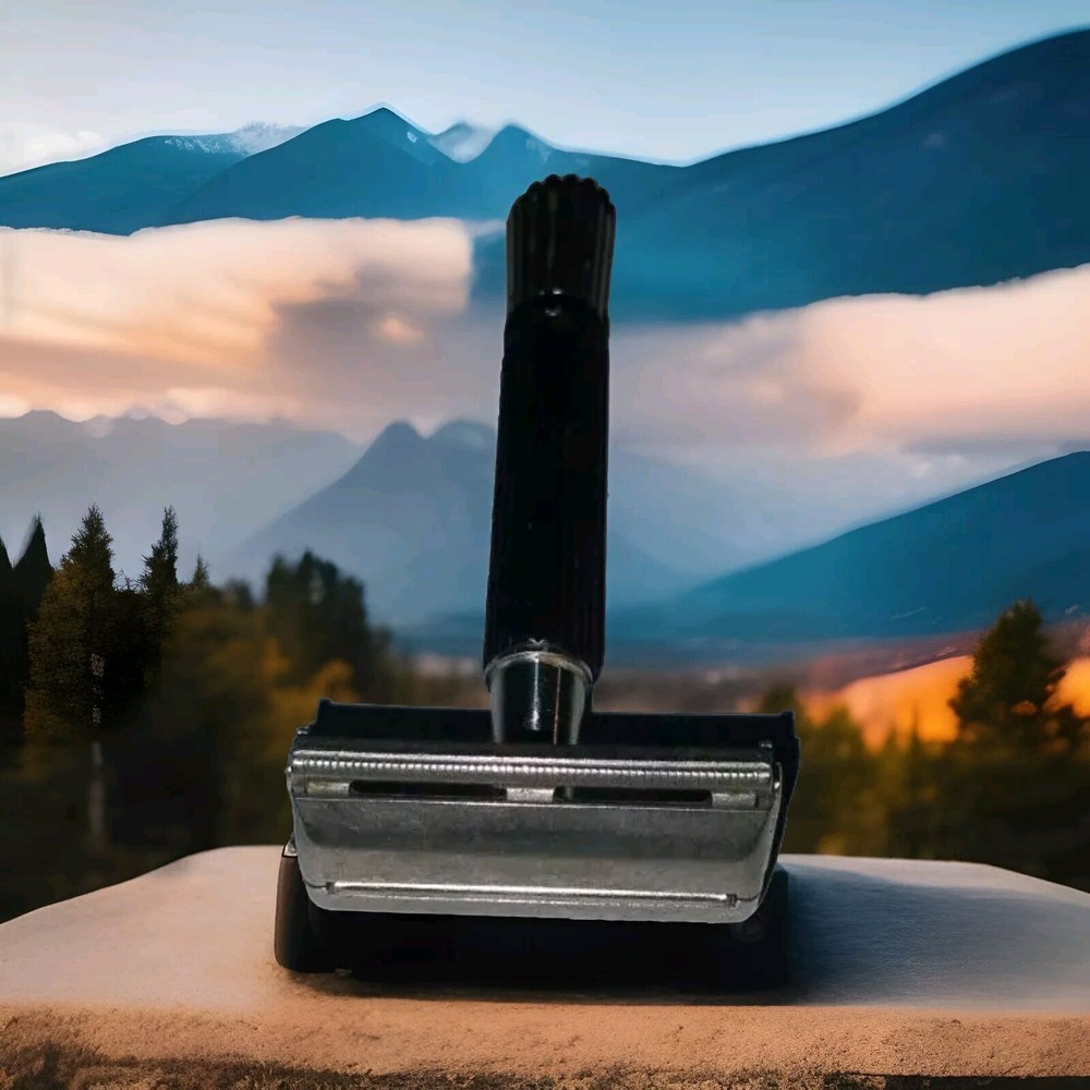 Vintage 1960s! Gillette Black Handle Super Speed~Double Edge Safety Razor/NEW!