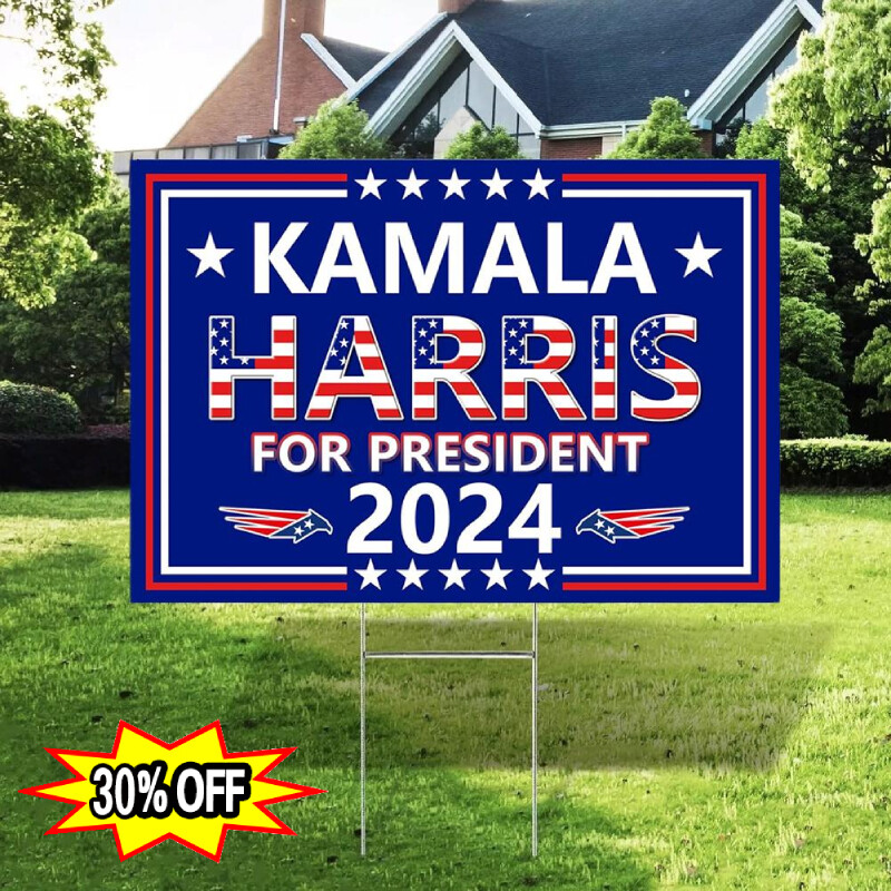 KAMALA HARRIS 2024 for president Yard Sign HOT!