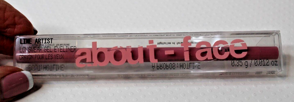 About-Face Line Artis Longwear Gel Eyeliner in Leave Me Breathless New in Box-image