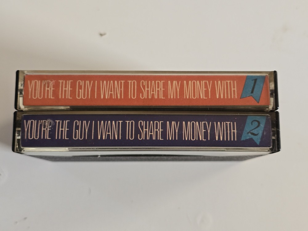 The Guy I Want Share My Money With x2 Cassette Tapes Giorno Poetry L. Anderson