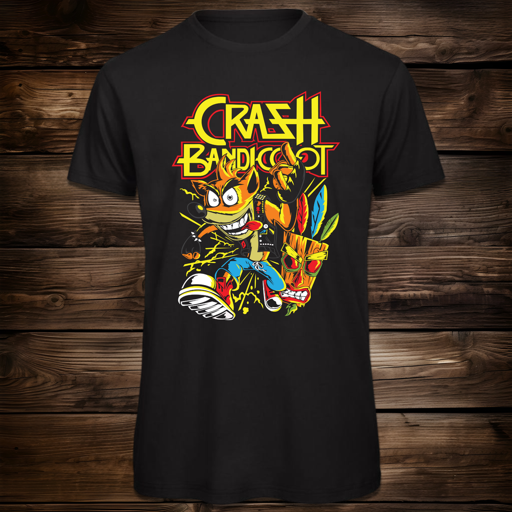 Crash Bandicoot  T-Shirt | Classic Video Game | Unisex