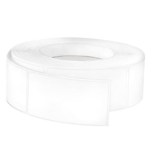 Blank Removable Freezer Labels, 500PCS Removable Freezer Labels to Write Medium