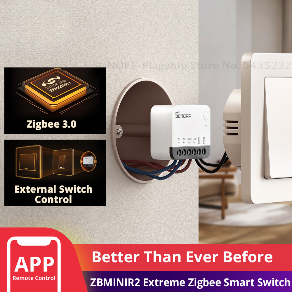 Smart Switch Detach Relay External Switch Remote Control Via EWeLink Compatible