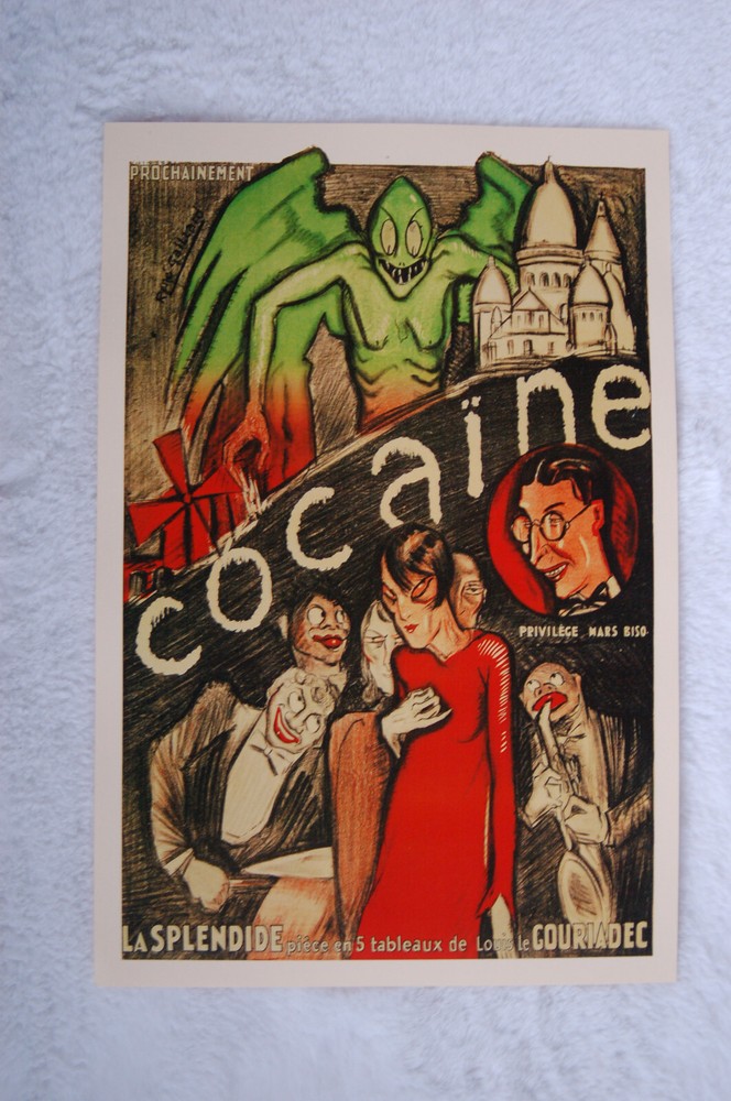 Vintage Cocaine Movie Lobby Card Original Film Poster