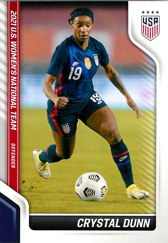Crystal Dunn 2021 Panini Instant USWNT National Team Card #18