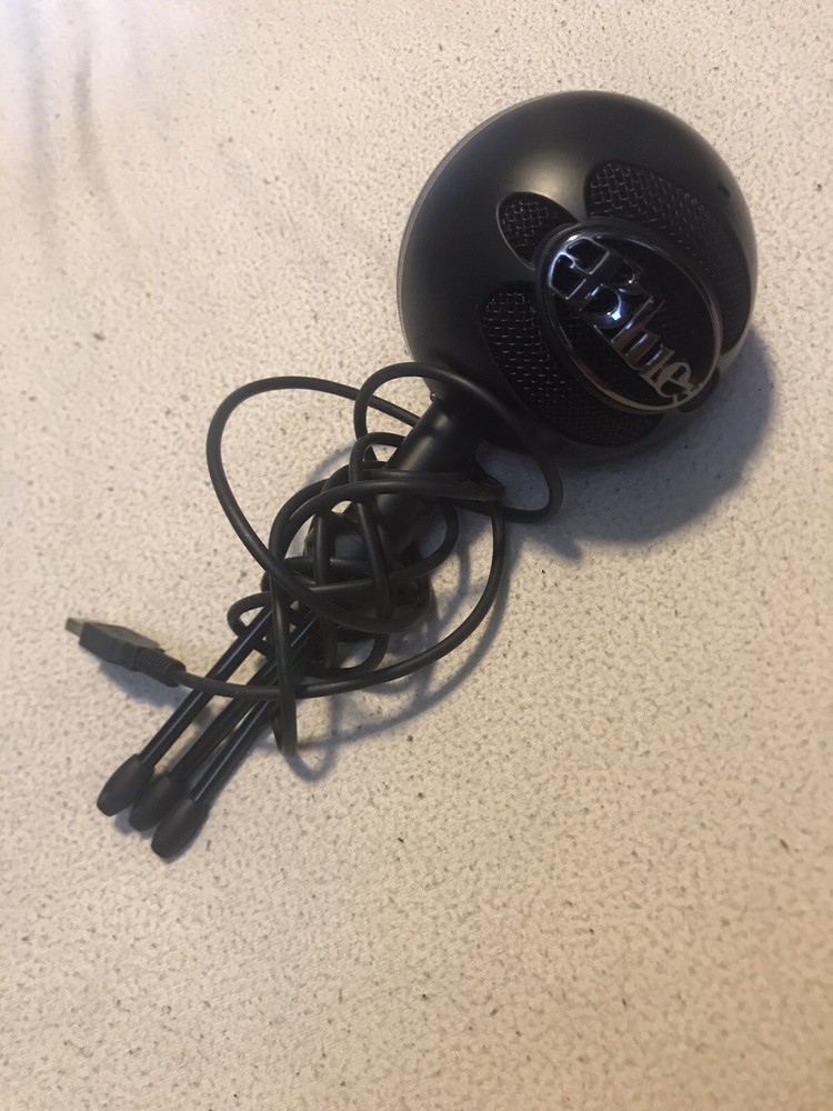 Blue Snowball iCE USB Mic for Recording & Streaming on PC & Mac - Black