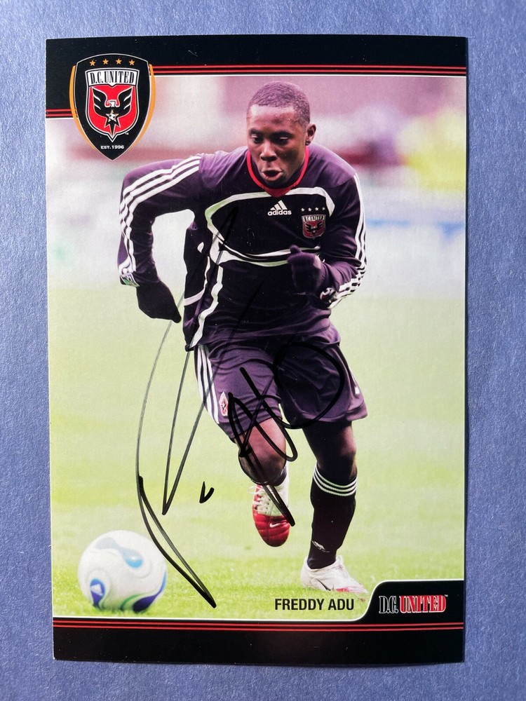 SIGNED FREDDY ADU FDC AUTOGRAPHED PHOTO CARD