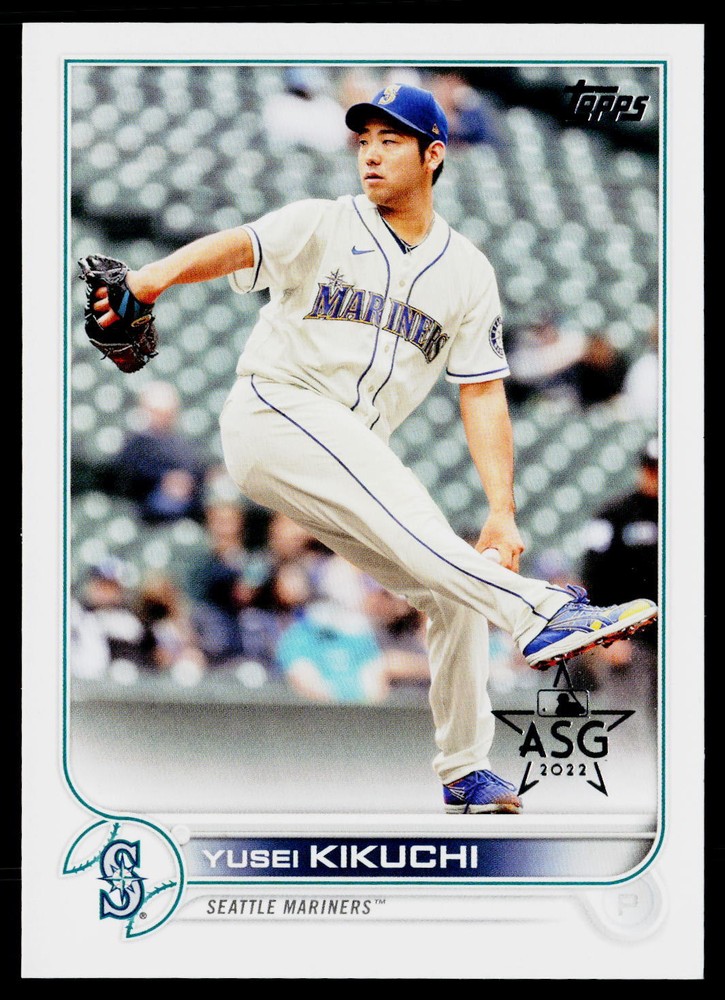 Yusei Kikuchi 2022 Topps All-Star Game Stamped #531 Seattle Mariners Baseball Card