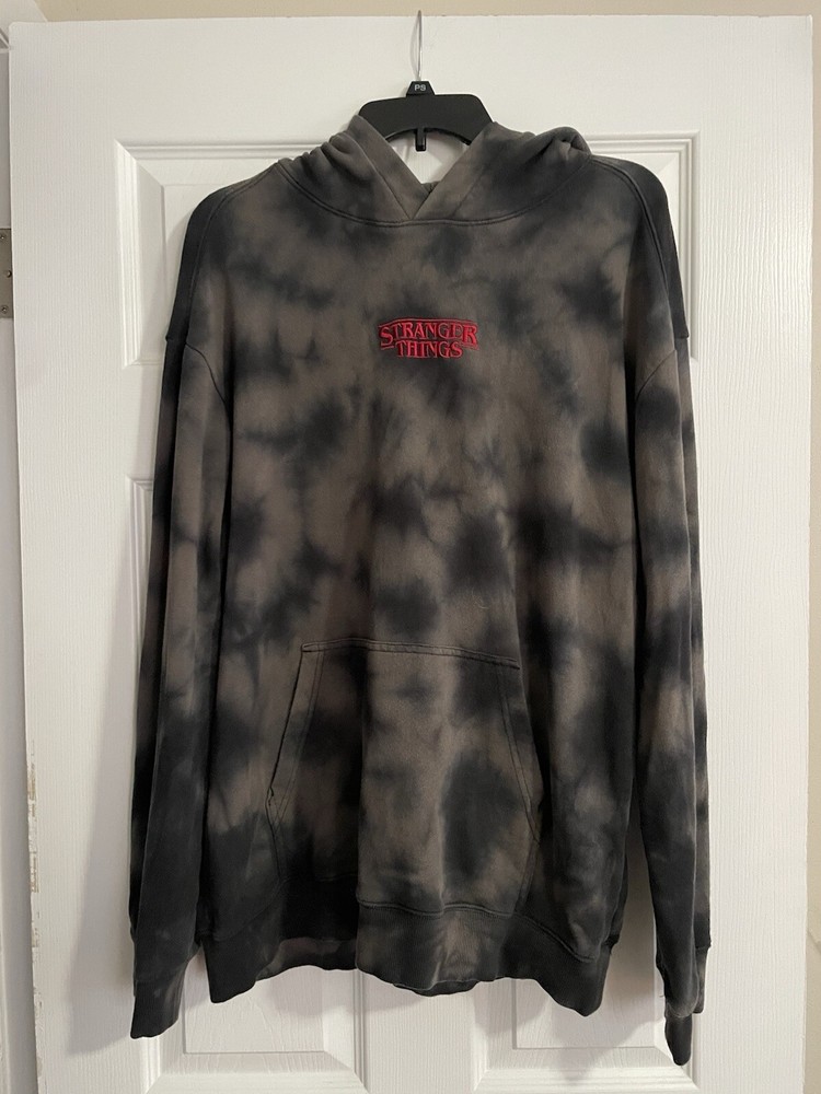 H&M Stranger Things Tie Dye Hoodie - Size Medium READ  
