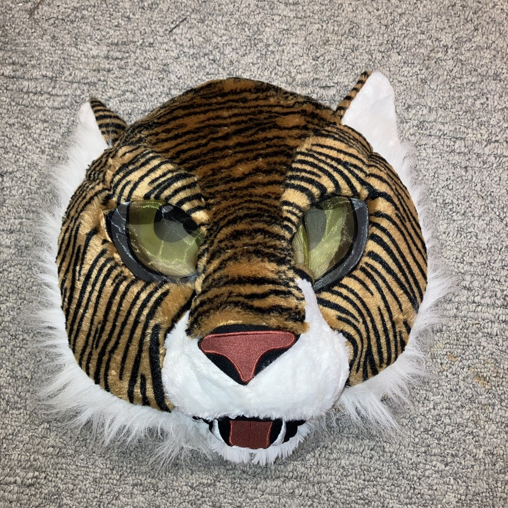 Dan Dee Tiger Head Mascot Mask Adult Costume Cosplay