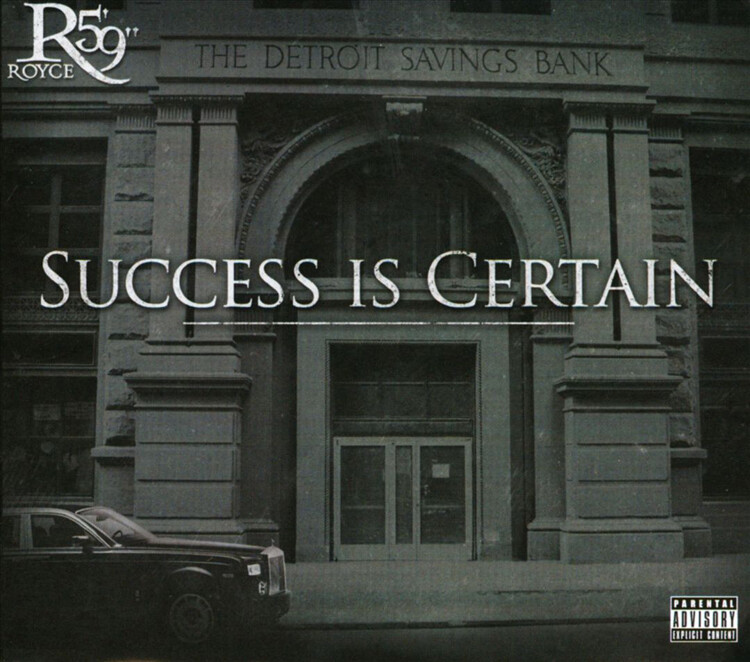 Royce Da 5 9 Success Is Certain CD Album Hip Hop Rap Music