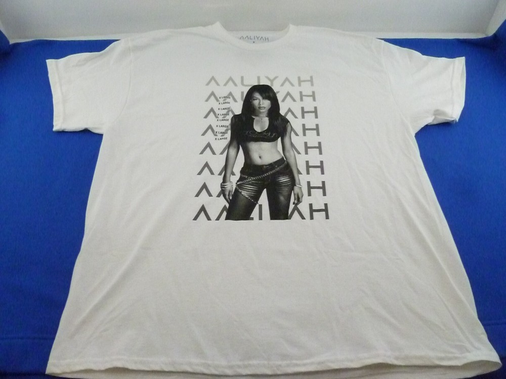 NEW Adult Aaliyah x Mannion Short Sleeve Shirt-XL-image