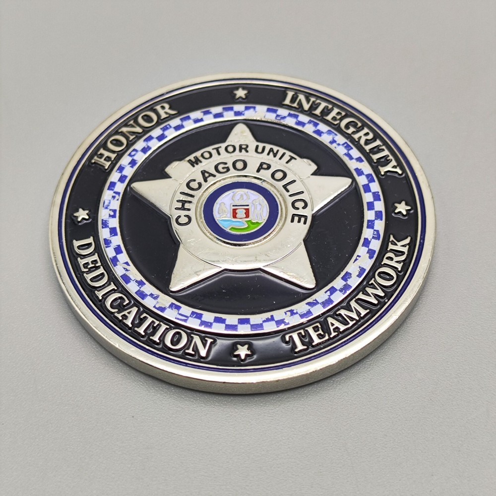 Chicago Police Department Motor Unit Challenge Coin